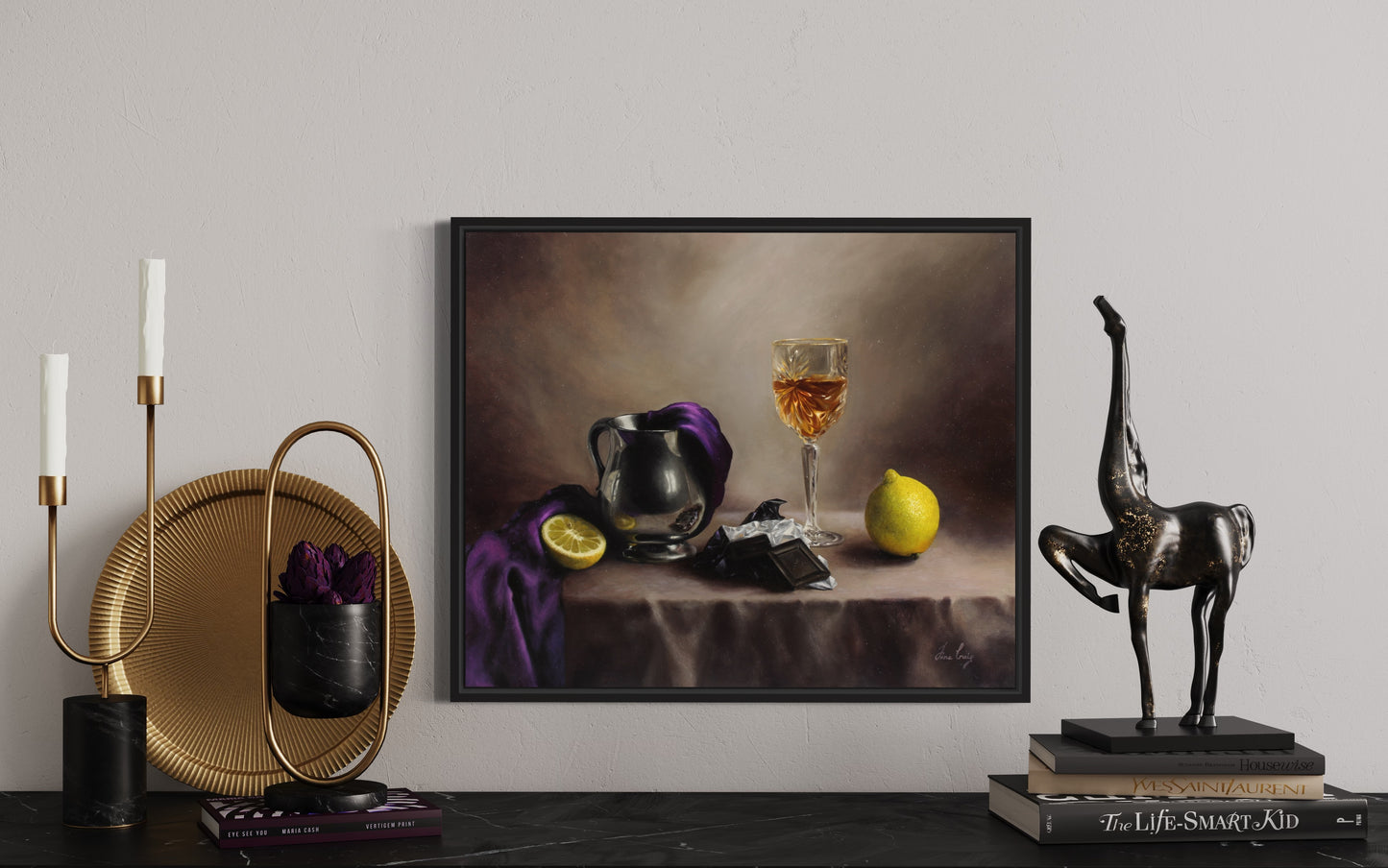"A study in texture and taste" | Original oil on stretched linen | Unframed