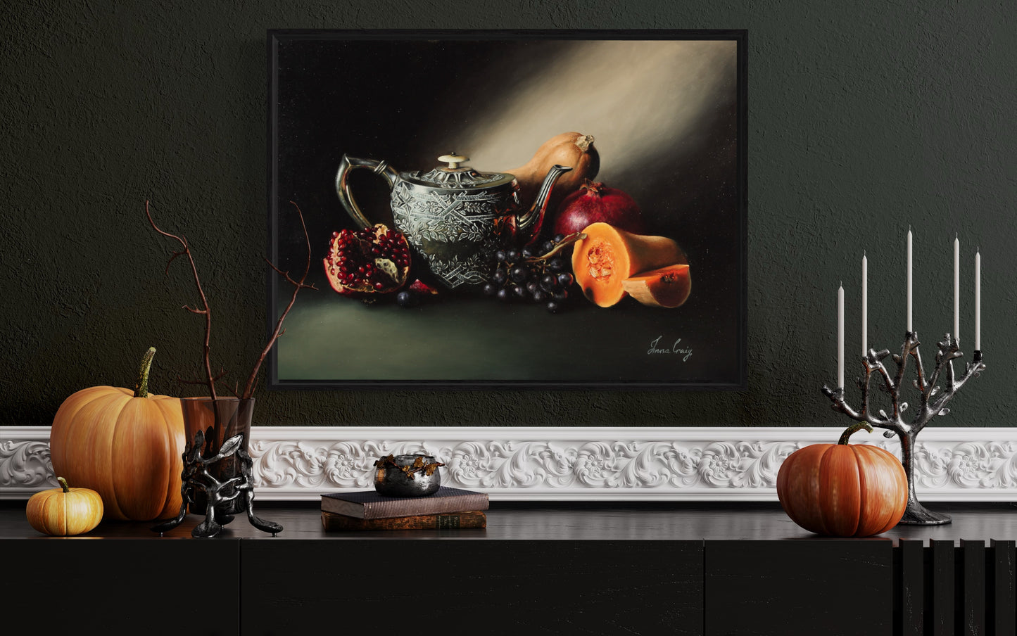 "Harvest and heritage" | Original oil on stretched linen