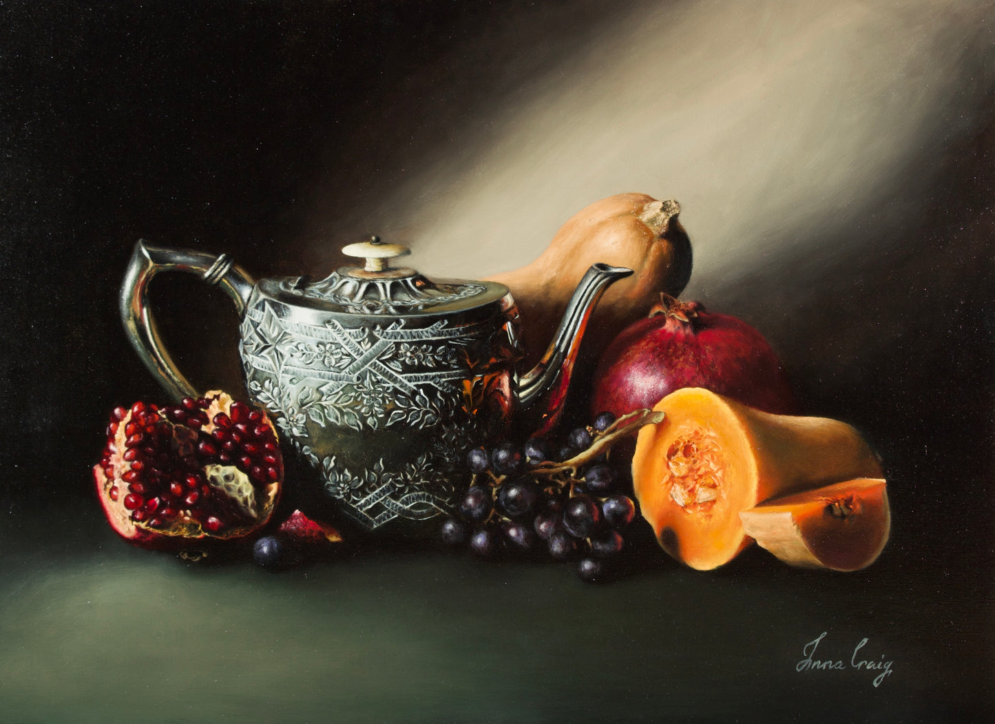 "Harvest and heritage" | Original oil on stretched linen